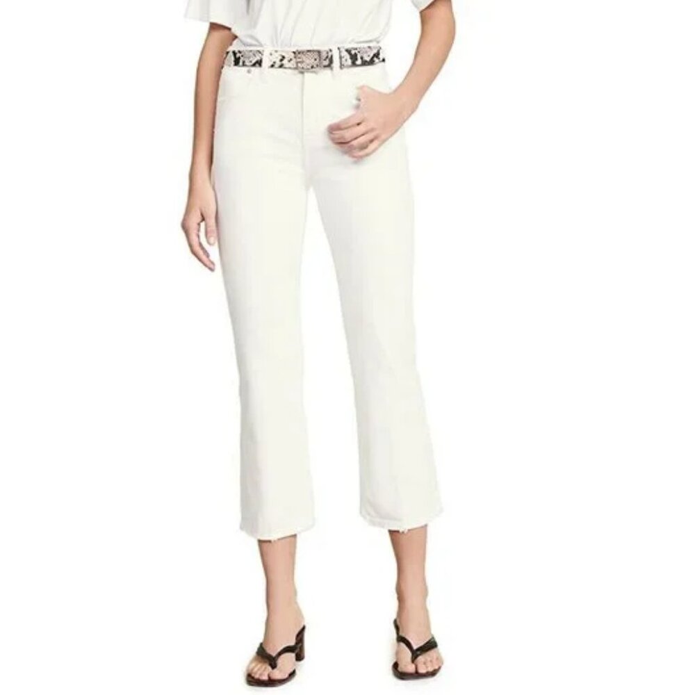 Current/Elliott "The Vanessa" cropped Jeans